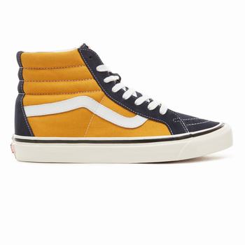 Férfi Vans Suede Anaheim Factory Sk8-Hi 38 Magasszárú Cipő VA7832469 Sötétkék